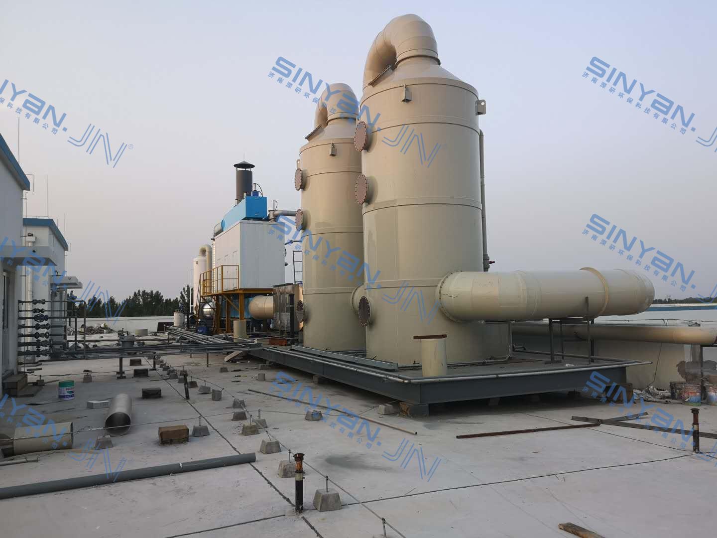 喷淋塔设计步骤及流程计算